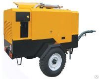 Компрессор винтовой REMEZA ДК-12 7 (на шасси)