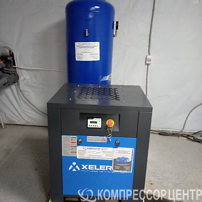 Винтовой компрессор "Xeleron" Z10A/8 (IP54) для ООО "Зам-Зам"