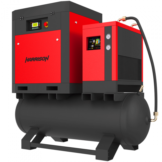 Винтовой компрессор с ременным приводом Harrison HRS-941750-16TD3 - 16 бар (IP54)