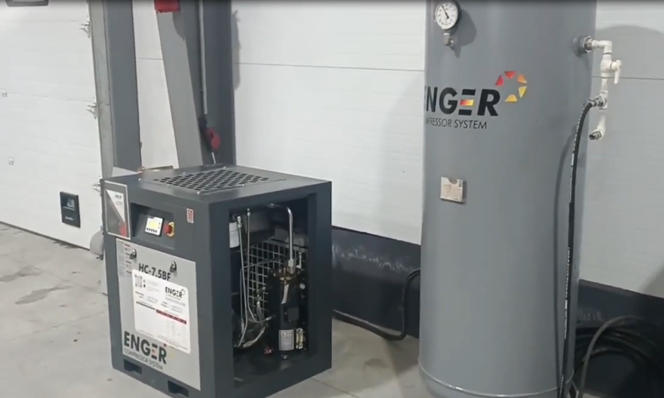 Винтовой компрессор Enger HC-7,5BF 8 для ООО НДС Винтовой компрессор Enger HC-7,5BF 8 для ООО НДС