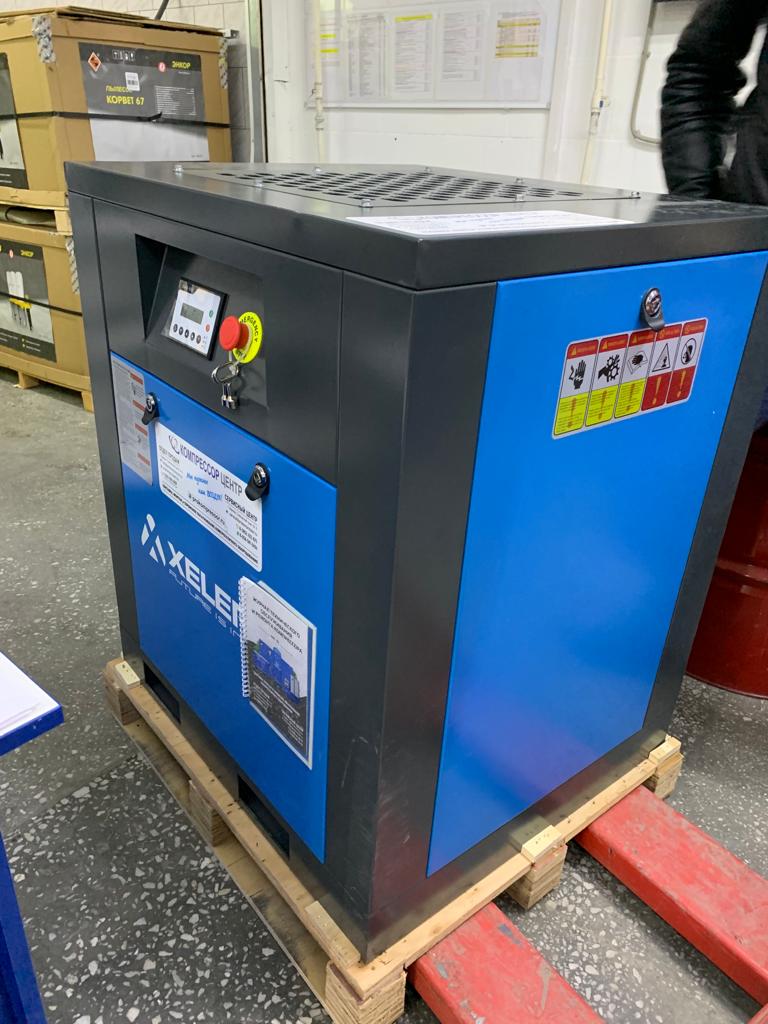 Проект - Винтовой компрессор Xeleron Z10A 8 бар (IP54) для ООО Завод Пищевого Машиностроения